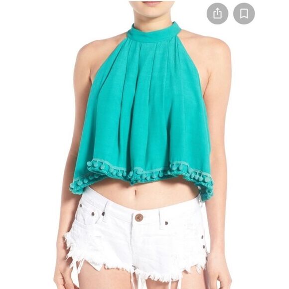 NWT Lovers + Friends Crop Top - Picture 1 of 11